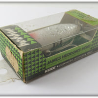 Heddon Red Head Flitter Baby Torpedo In Correct Box 0361 RHF