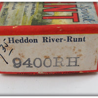 Heddon Red Head Floating River Runt Empty Box