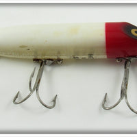 Vintage Heddon Red Head White Vamp Spook Lure