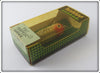 Heddon Red Head Flitter Tiny Torpedo In Correct Box 0360 RHF
