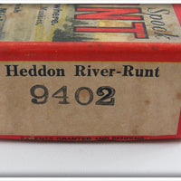 Heddon Red & White Floating River Runt Empty Box