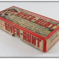 Heddon Red & White Floating River Runt Empty Box