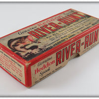 Heddon Red & White Floating River Runt Empty Box