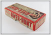 Heddon Red & White Floating River Runt Empty Box
