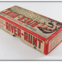 Heddon Red & White Floating River Runt Empty Box
