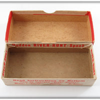 Heddon Red & White Floating River Runt Empty Box