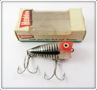Heddon Silver Shore Chugger Jr In Correct Box 9520 XRS