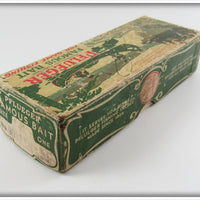 Pflueger White Red Silver Sparks Jointed Palomine Empty Box