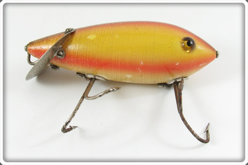 Vintage Heddon Rainbow Crab Wiggler Lure