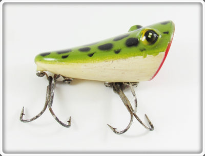Vintage Brooks Frog Popper Lure 