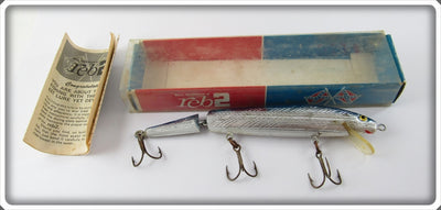 Bill Norman Blue & Silver Jointed Reb 2 In Correct Box 2003 J