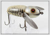 Vintage Heddon Silver Shore Crazy Crawler Lure
