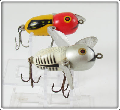 Heddon YRH & Silver Shore Tiny Crazy Crawler Lure Pair