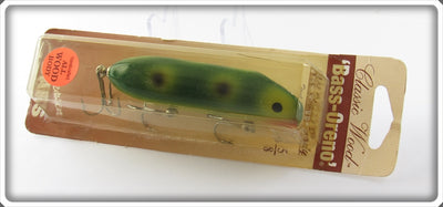 Luhr Jensen Frog Spot Bass Oreno Sealed On Card