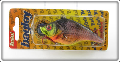 Bagley Rattlin' Baitfish BR9 Bluegill On Card