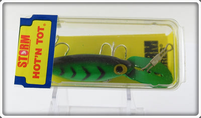 Storm H91 Fluorescent Green Black Herringbone Hot N Tot Sealed In Box
