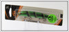 Bomber Custom Color Green Chrome With Black & Yellow Stripes Long A Sealed On Card B15A SAL50