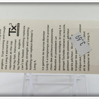 Bomber Custom Color Green Chrome With Black & Yellow Stripes Long A Sealed On Card B15A SAL50