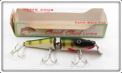 Vintage Creek Chub Perch Jointed Pikie In Box