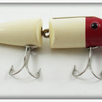 Creek Chub Red & White Jointed Pikie In Box