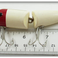 Creek Chub Red & White Jointed Pikie In Box
