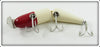 Creek Chub Red & White Jointed Pikie In Box