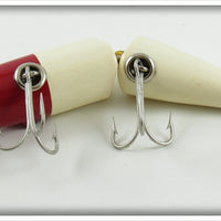 Creek Chub Red & White Jointed Pikie In Box