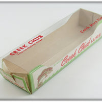 Creek Chub Red & White Jointed Pikie In Box