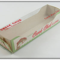 Creek Chub Red & White Jointed Pikie In Box