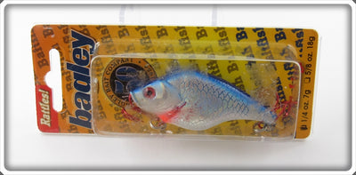 Bagley Rattlin' Baitfish SBLH Silver Blue On Card