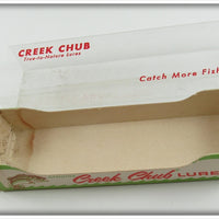 Creek Chub Silver Flash Jointed Pikie In Box