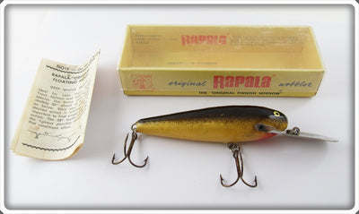 Rapala Gold & Black Deep Diver 90 In Correct Box