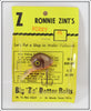 Big Z's Better Baits Ronnie Zint's Brown Crawdad Porky Ubangi On Card