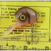 Big Z's Better Baits Ronnie Zint's Brown Crawdad Porky Ubangi On Card