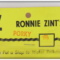 Big Z's Better Baits Ronnie Zint's Brown Crawdad Porky Ubangi On Card