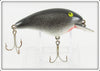 Vintage Heddon Black White Belly Big Hedd Lure