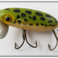 Arbogast Frog Spot Jitterbug In Box Bottom