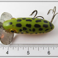 Arbogast Frog Spot Jitterbug In Box Bottom