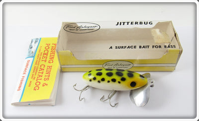 Arbogast Frog Spot Jitterbug In Correct Box