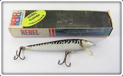 Rebel Black Back Black Stripes Floater In Correct Box F-100 Color 11