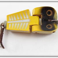 Vintage Heddon Yellow Shore Tiny Stingaree Lure