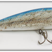 Vintage Rebel Blue & Silver Windcheater Popper Lure 