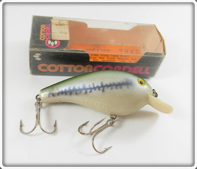 Vintage Cotton Cordell Baby Bass Big O Lure In Box