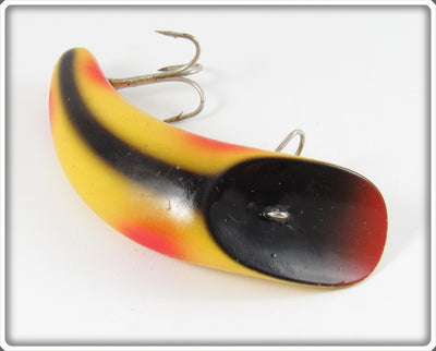 Vintage Northwood Tackle Yellow Spotted Curv A Lure 