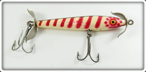 Vintage Eger Red & White Dillinger Lure