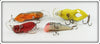 Rebel Crawdad, Frog, Creature & Bumble Bug Lot Of Four