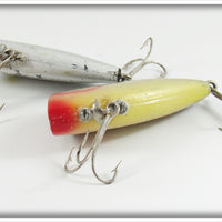 Tackle Industries Chrome & Black Scale Swimmin' Minnow Pair