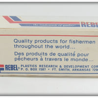 Rebel Blue & Silver Tiny Minnow In Box
