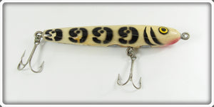 Vintage Eger Black & White 9999 Convict Lure