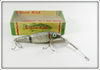 Vintage Cisco Kid Tackle Flashy Silver Model 500 Lure In Box 